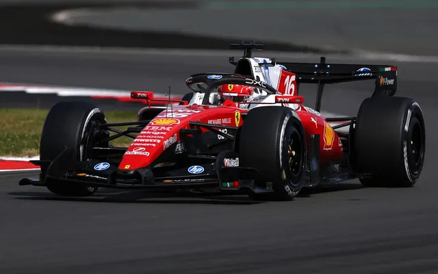 Formula 1 car on the MADRING circuit in Madrid